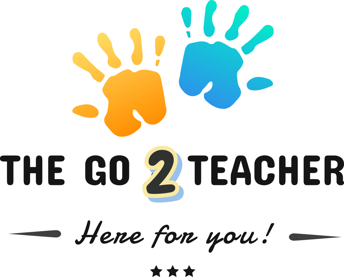 The Go 2 Teacher logo with text and the emblem.
